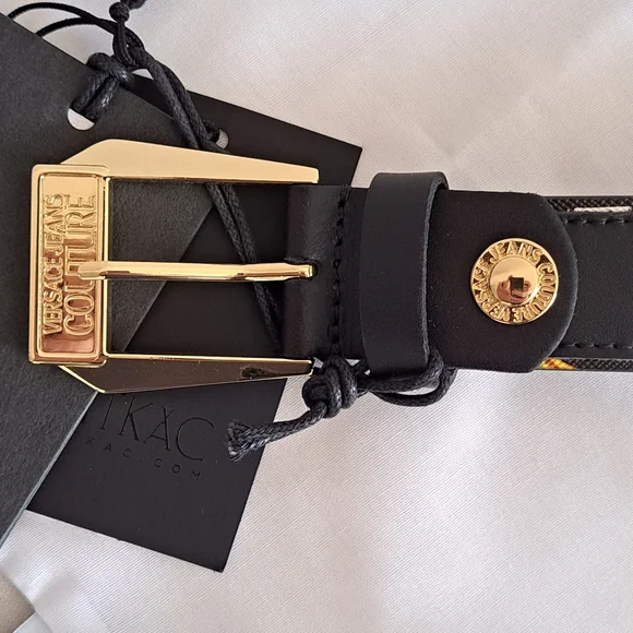 Versace Couture Leather Belt - Picture 5 of 10